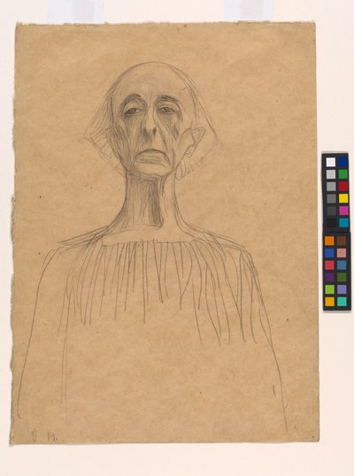 Férfi mellképe alkotó: Gustav Klimt