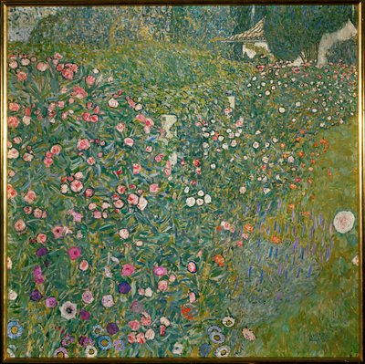 Olasz kerti táj alkotó: Gustav Klimt