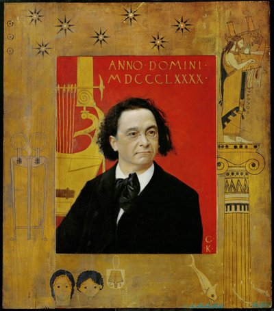 Joseph Pembauer, zongoraművész és zongoratanár alkotó: Gustav Klimt