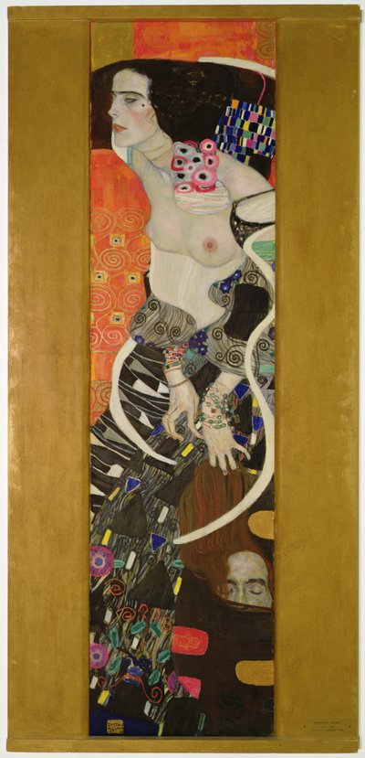 II. Judit (Salome) 1909 (olaj, vászon) alkotó: Gustav Klimt