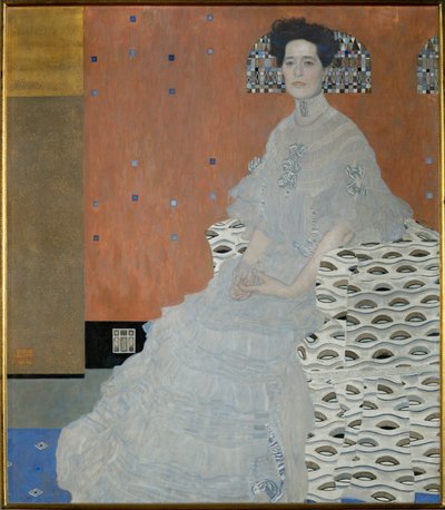 Fritza Riedler asszony alkotó: Gustav Klimt