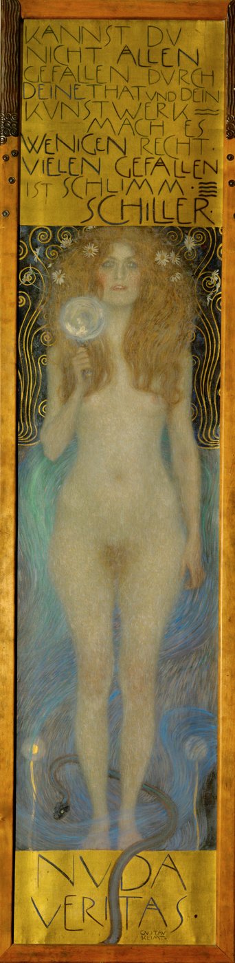 Nude Veritas alkotó: Gustav Klimt