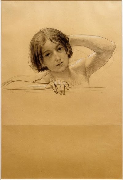 Egy gyermek portréja alkotó: Gustav Klimt