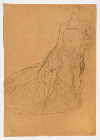 Ülő hölgy (Adele Bloch-Bauer) alkotó: Gustav Klimt