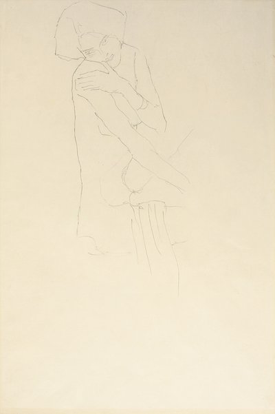Tanulmány Adele Bloch-Bauer II számára, 1911 alkotó: Gustav Klimt
