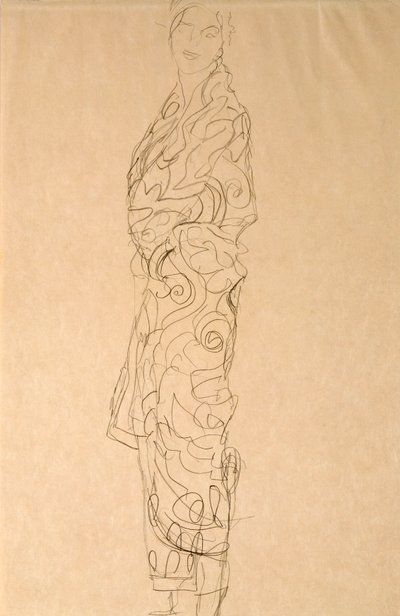 Nő kimonóban alkotó: Gustav Klimt