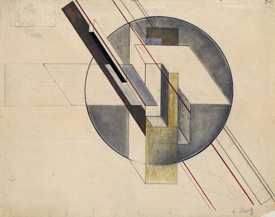 Építkezés, 1921 alkotó: Gustav Klutsis
