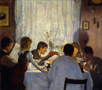 Reggeli II. Reggeli hangulat alkotó: Gustav Wentzel