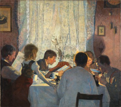Reggeli hangulat alkotó: Gustav Wentzel