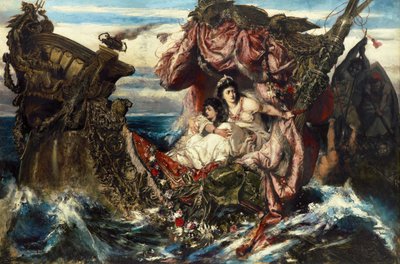 Agrippina hajótörése alkotó: Gustav Wertheimer