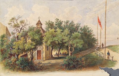 A Brigitta-kápolna Bécs-Brigittenauban alkotó: Gustav Zafaurek