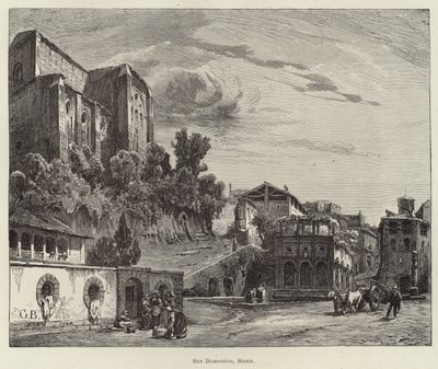 San Domenico-bazilika, Siena alkotó: Gustave Bauernfeind