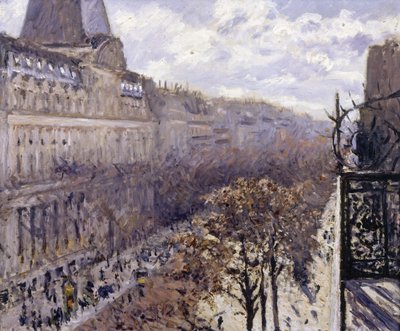 Az olaszok körútja, 1880. alkotó: Gustave Caillebotte