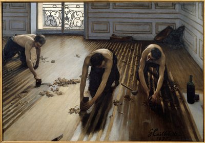 Lapos parketta alkotó: Gustave Caillebotte