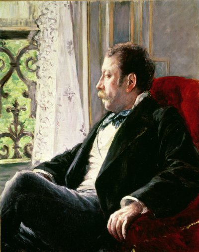 Egy férfi portréja alkotó: Gustave Caillebotte
