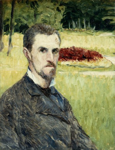 A művész portréja saját maga által; Magának a művésznek portréja, 1875-1877 alkotó: Gustave Caillebotte
