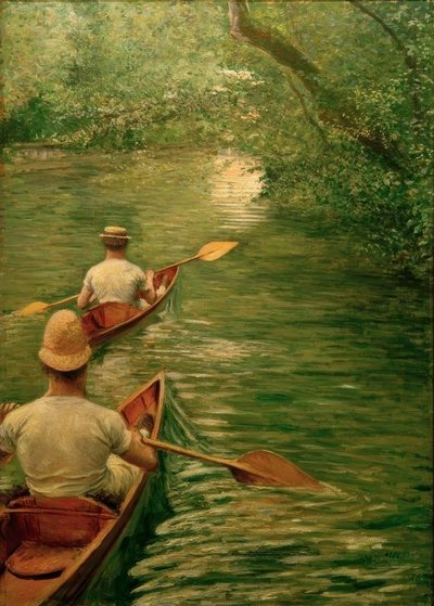 Periszória a Yerresről alkotó: Gustave Caillebotte