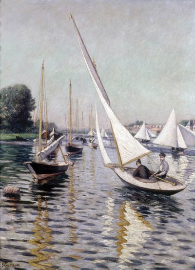 Regatta Argenteuilban, 1893. alkotó: Gustave Caillebotte