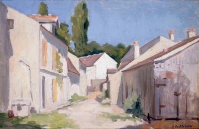 Egy ösvény Yerresben alkotó: Gustave Caillebotte