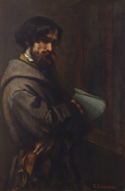 Alphonse Promayet 1822-1872, 1851. alkotó: Gustave Courbet
