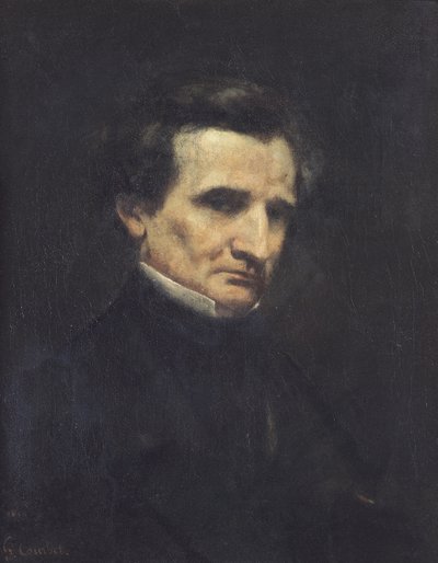 Hector Berlioz (1803-69) 1850 alkotó: Gustave Courbet