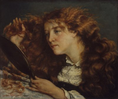 Jo, Az ír szépség, 1865-66 alkotó: Gustave Courbet