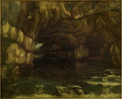 A Loue forrása alkotó: Gustave Courbet
