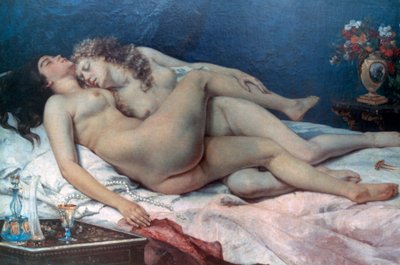 Alvás, 1866 alkotó: Gustave Courbet