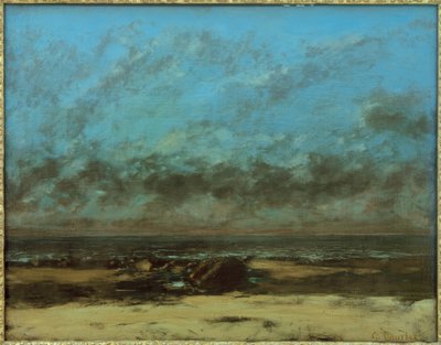 Tengeri, apály alkotó: Gustave Courbet