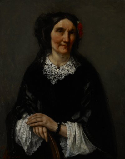 Anika Psalmon, Robin asszony portréja alkotó: Gustave Courbet