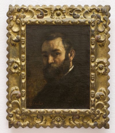 Egy férfi portréja alkotó: Gustave Courbet