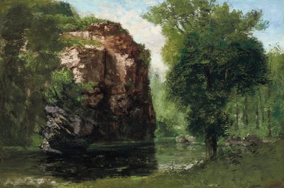 A csendes folyó alkotó: Gustave Courbet