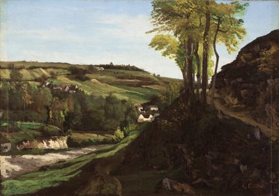 Ornans völgye alkotó: Gustave Courbet