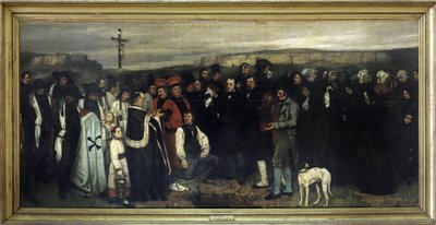 Temetés Ornansban – Gustave Courbet, Musée d