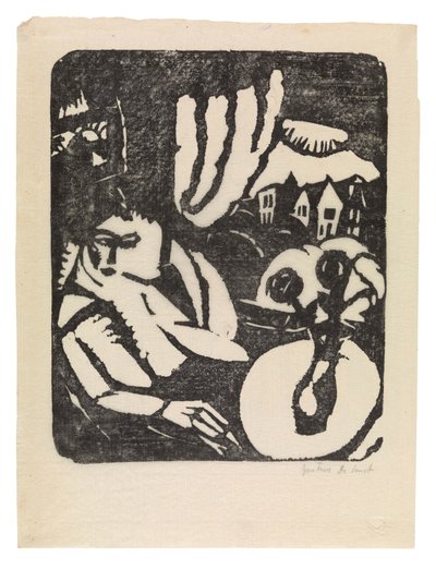 Holland: Interieur vagy ülő nő az ablaknál alkotó: Gustave de Smet