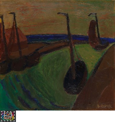 Harbour View alkotó: Gustave de Smet