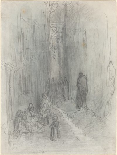 A Backstreet Londonban alkotó: Gustave Dore