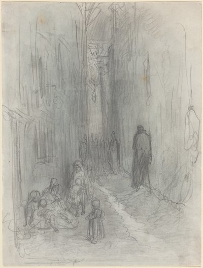 A Backstreet Londonban alkotó: Gustave Dore