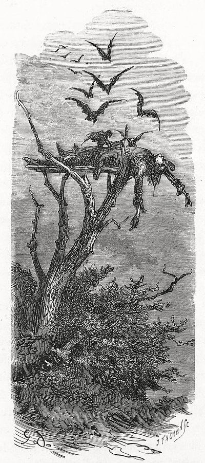 Kelta égbolt temetése, 1866 alkotó: Gustave Dore