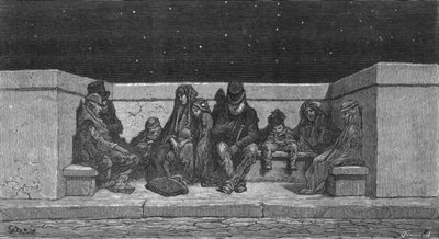 "Alszol a csillagok alatt", 1872. alkotó: Gustave Dore