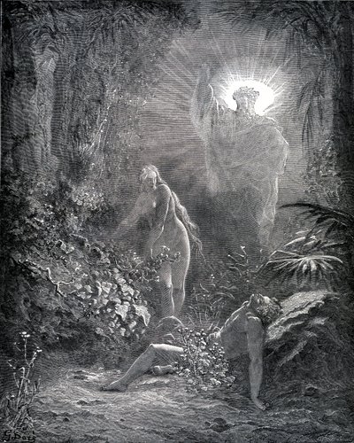 Éva teremtése alkotó: Gustave Dore