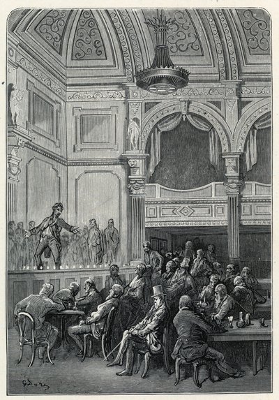 Evans Song and Supper Rooms alkotó: Gustave Dore