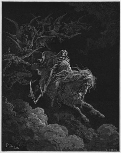 Gustave Dore Biblia: A halál látomása alkotó: Gustave Dore
