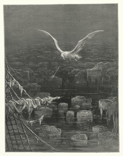 Gustave Dore illusztrációja Coleridge Rime of the Ancient Mariner című művéhez (metszet) alkotó: Gustave Dore