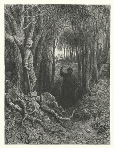 Gustave Dore illusztrációja Coleridge Rime of the Ancient Mariner című művéhez (metszet) alkotó: Gustave Dore