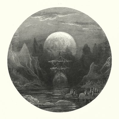Gustave Dore illusztrációja Coleridge Rime of the Ancient Mariner című művéhez (metszet) alkotó: Gustave Dore