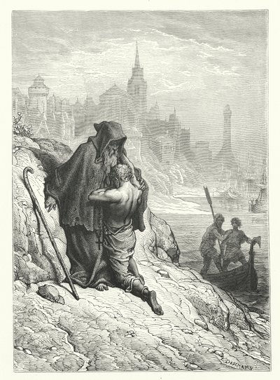 Gustave Dore illusztrációja Coleridge Rime of the Ancient Mariner című művéhez (metszet) alkotó: Gustave Dore