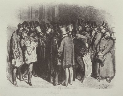 A tőzsde kulisszái alkotó: Gustave Dore