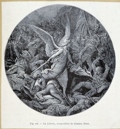 Liberty, Gustave Doré metszete alkotó: Gustave Dore