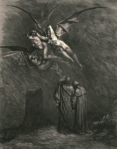Jelölje meg mindegyik szörnyű Erynnis, c1890. alkotó: Gustave Dore
